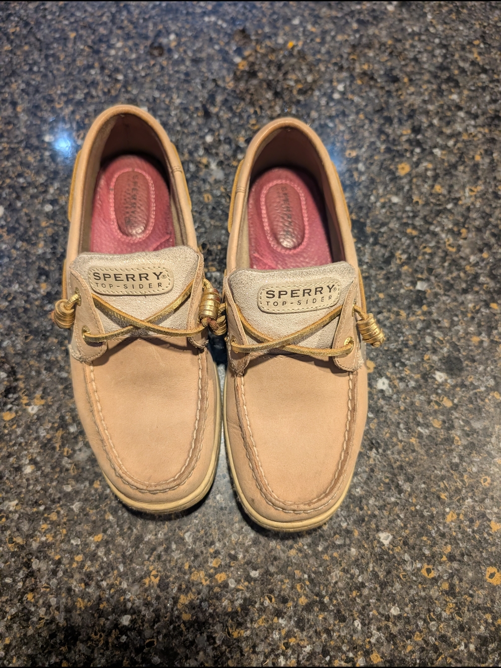 Sperry Top-Sider Women’s Tan Boat Shoes
